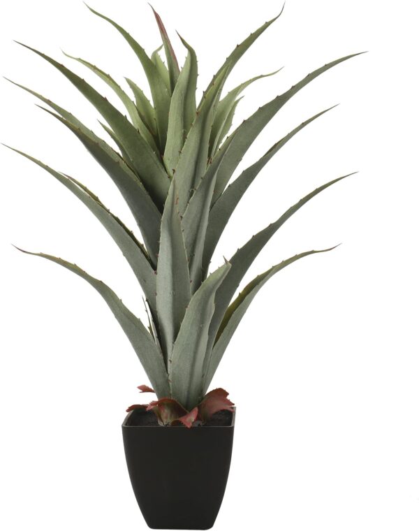 3ft Artificial Spiked Agave Plant, 36" Faux Agave Plants Indoor Outdoor